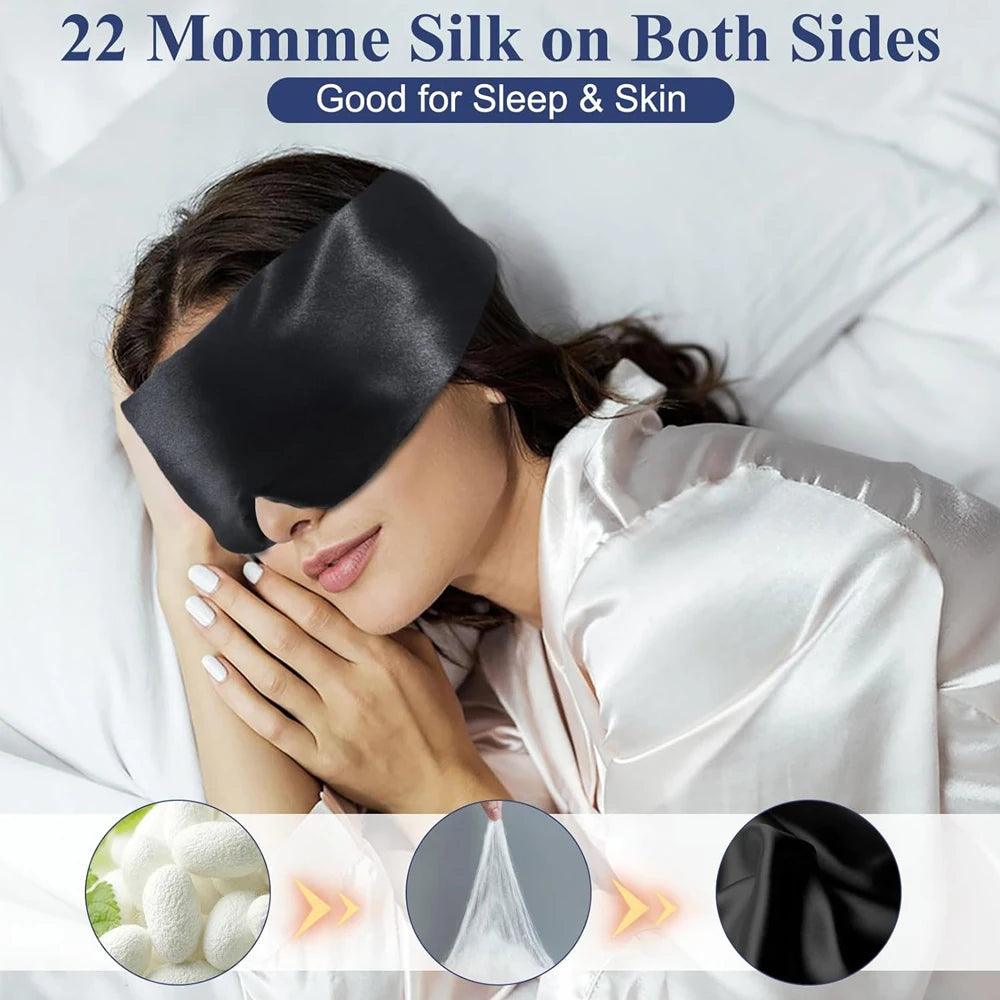 Zoala Mulberry Silk Sleep Mask – 22 Momme