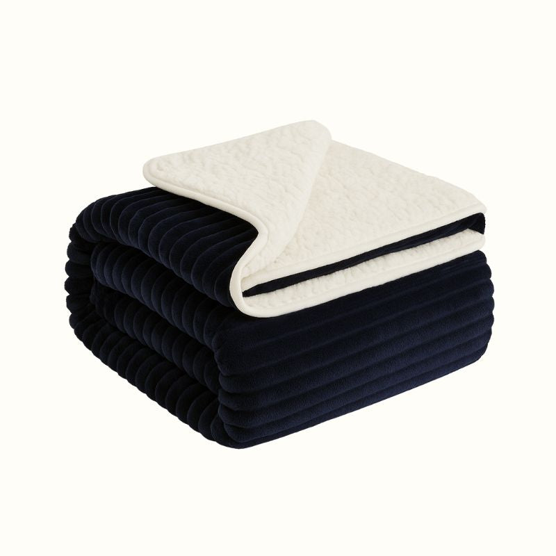 CloudStripe Sherpa Comforter Set